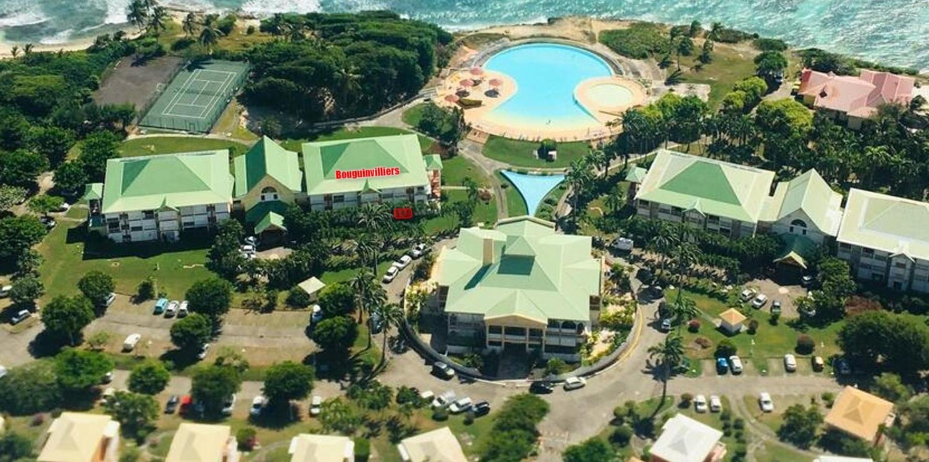 Studio Anse Des Rochers 4 Personnes Saint-Francois  Exteriör bild